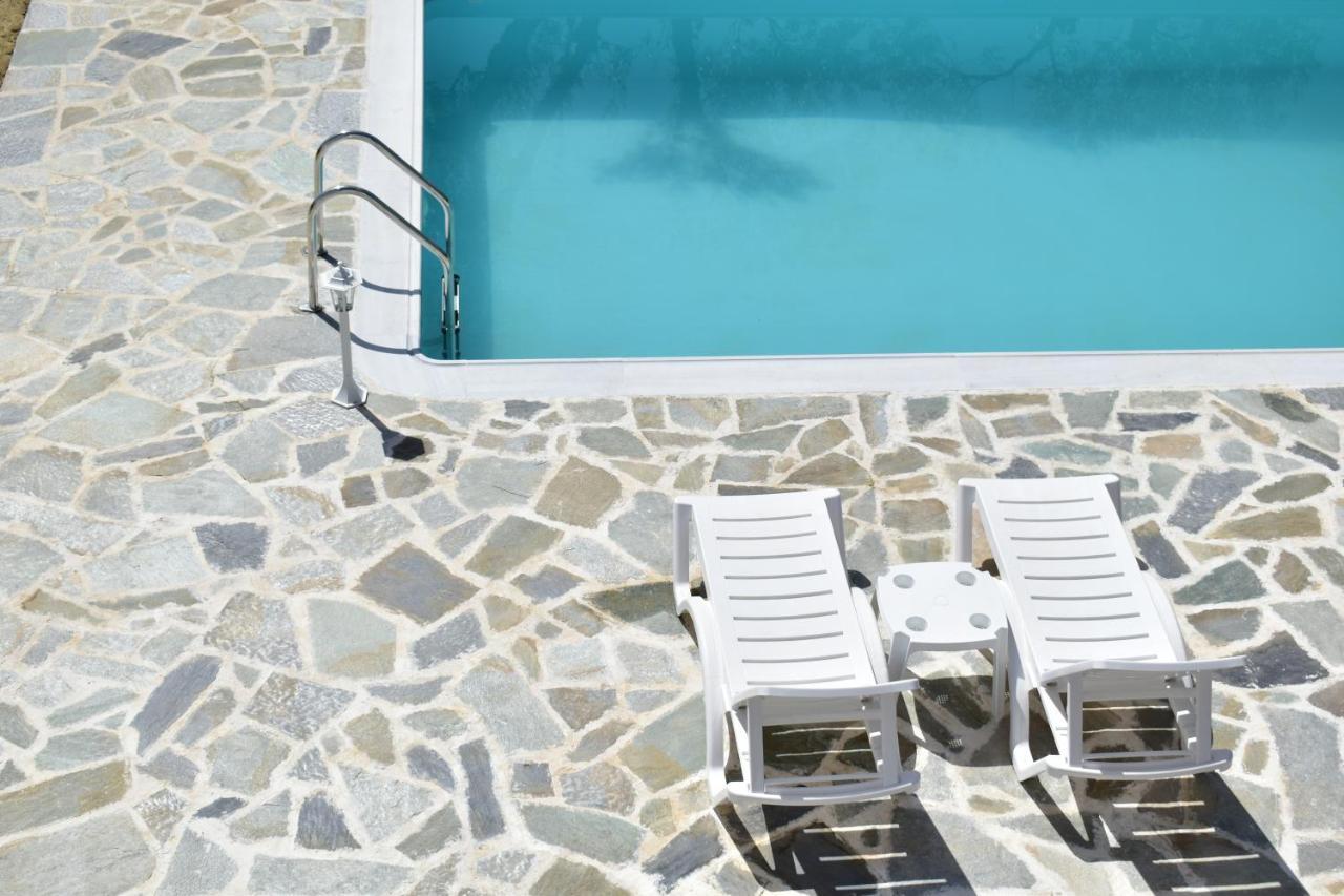 מקריגיאלוס Navy Greece Villa With Swimming Pool & Sea View מראה חיצוני תמונה