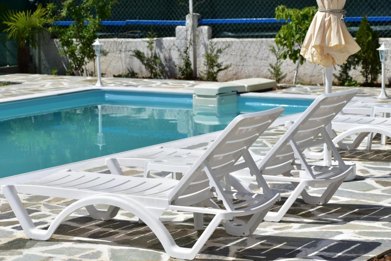 מקריגיאלוס Navy Greece Villa With Swimming Pool & Sea View מראה חיצוני תמונה