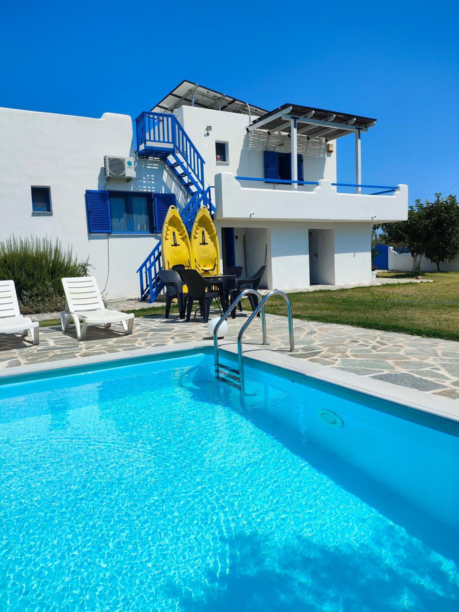 מקריגיאלוס Navy Greece Villa With Swimming Pool & Sea View מראה חיצוני תמונה