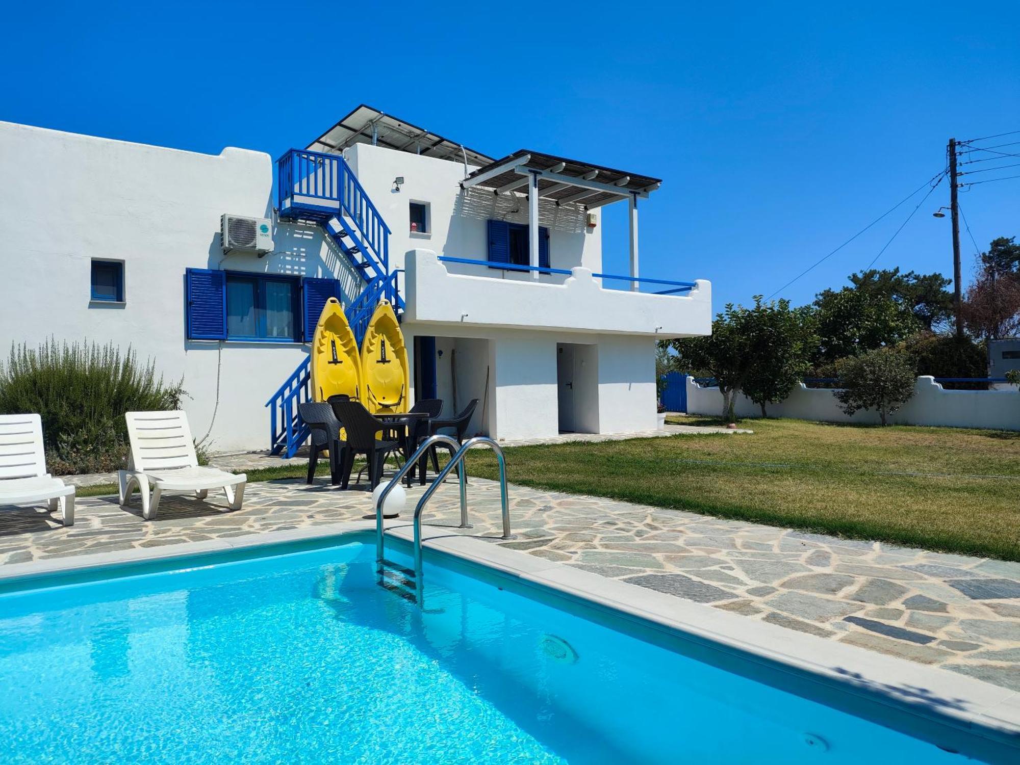 מקריגיאלוס Navy Greece Villa With Swimming Pool & Sea View מראה חיצוני תמונה