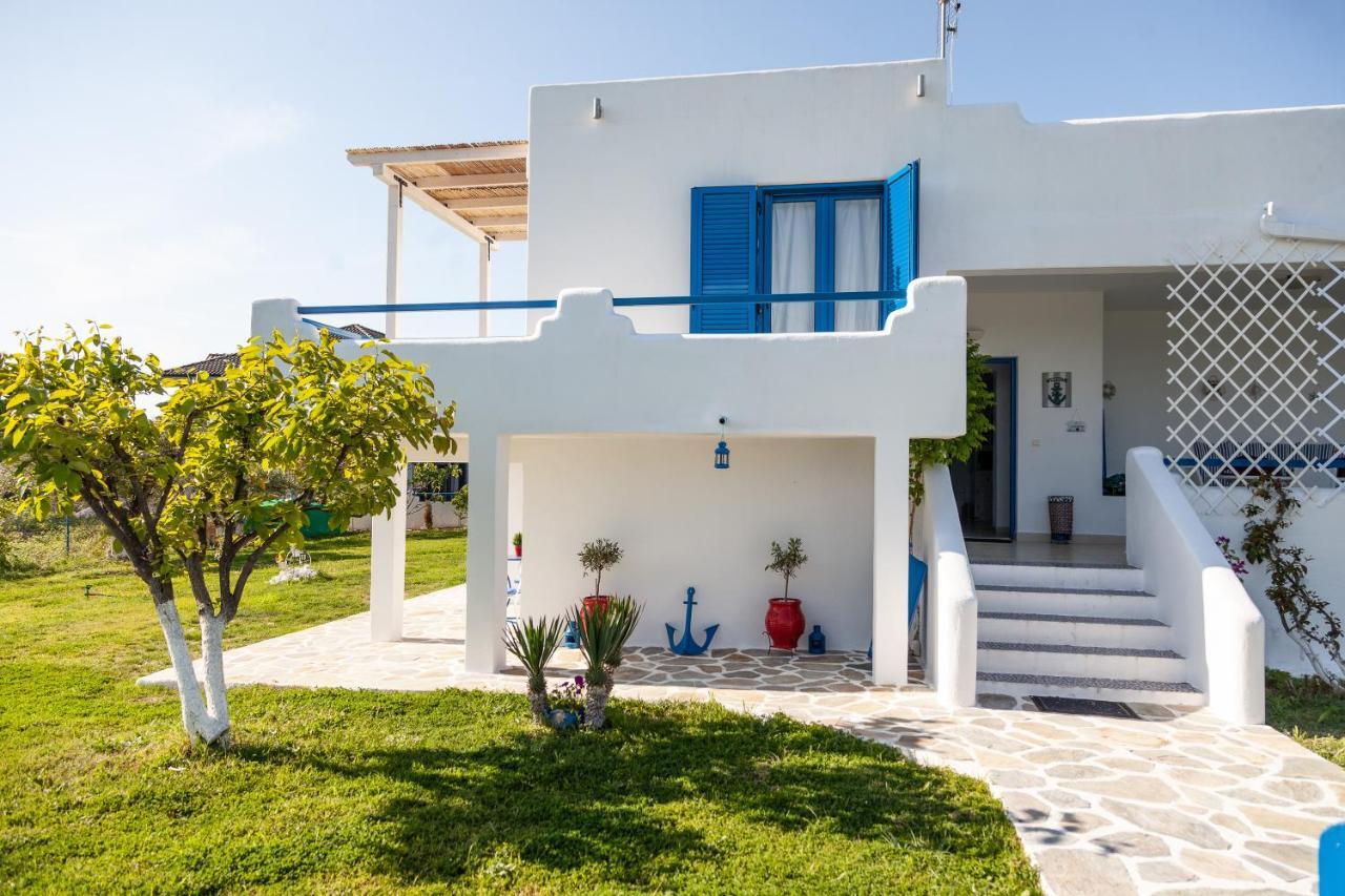 מקריגיאלוס Navy Greece Villa With Swimming Pool & Sea View מראה חיצוני תמונה