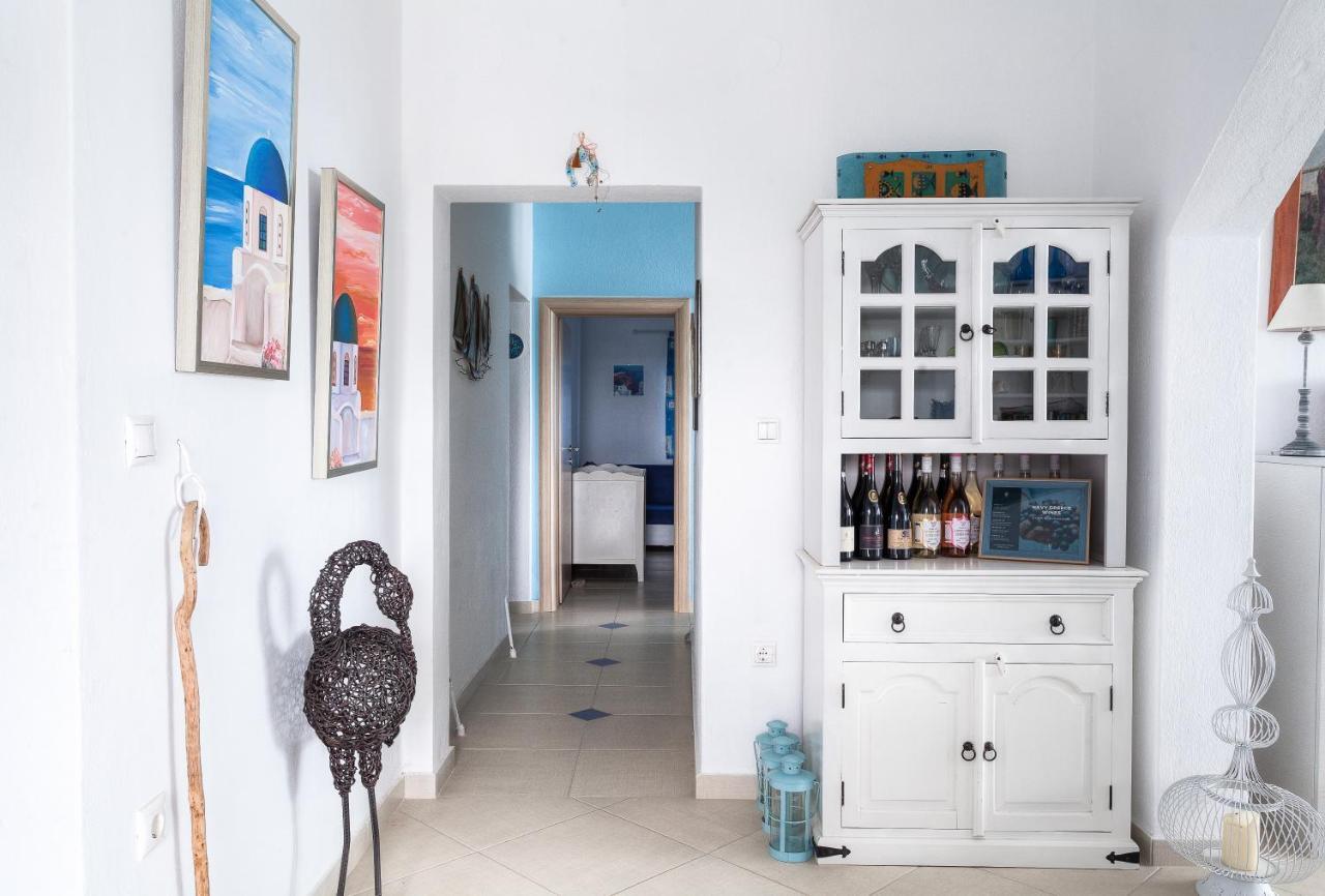 מקריגיאלוס Navy Greece Villa With Swimming Pool & Sea View מראה חיצוני תמונה