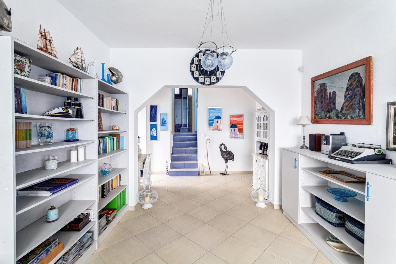 מקריגיאלוס Navy Greece Villa With Swimming Pool & Sea View מראה חיצוני תמונה