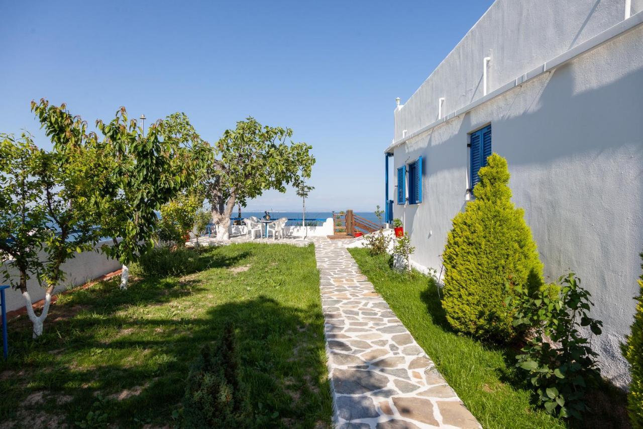 מקריגיאלוס Navy Greece Villa With Swimming Pool & Sea View מראה חיצוני תמונה